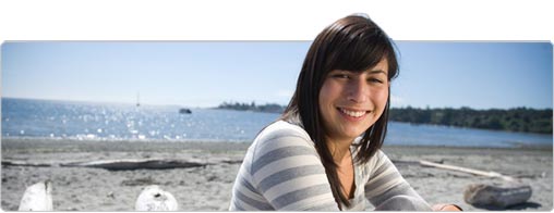 Jessie at Cadboro Bay