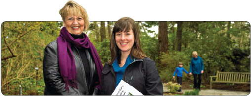 Barb Whittington and Kristen Holten