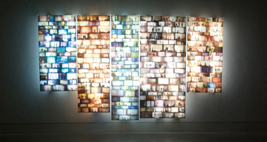 Untitled Light Piece by Laura Dutton