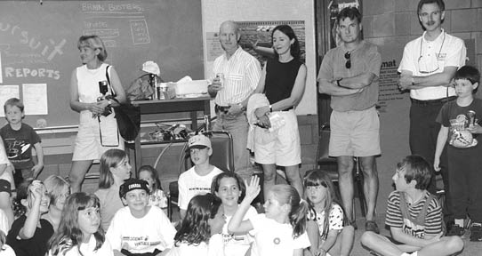 Science Venture participants in the late 90's