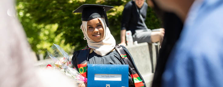 Convocation is a memorable highlight of our students' time at UVic.