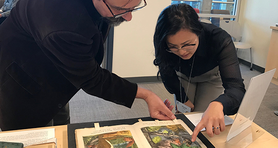 Viewing an item from the special collection
