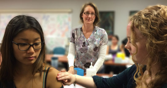 Preparing for flu clinic