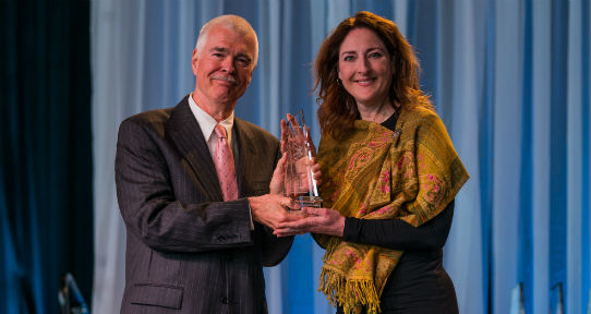 Caroline Cameron wins the Genome BC Award for Scientific Excellence