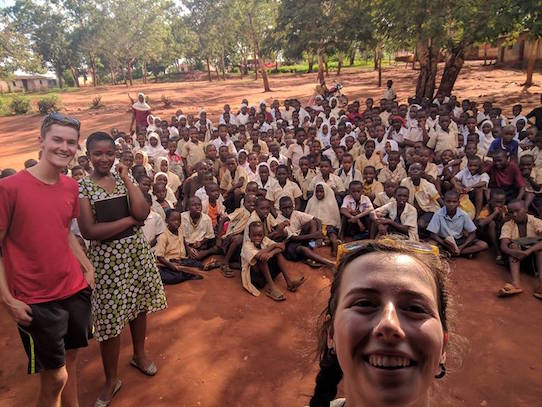 Tanzania co-op school visit