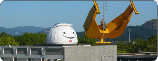 smiling telescope