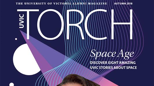 Fall 2018 cover of Torch