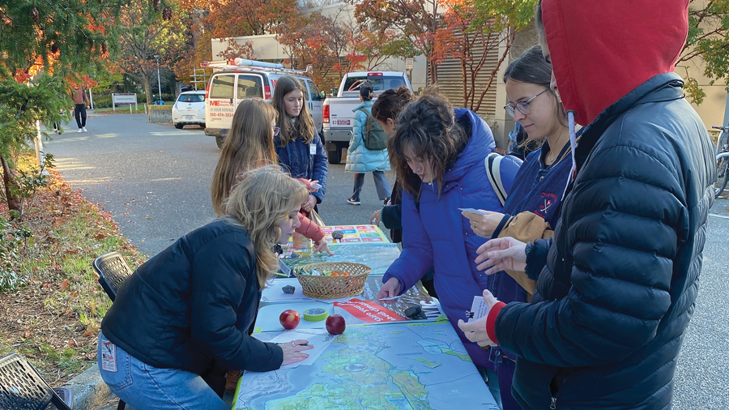 Living with Climate Change event on campus