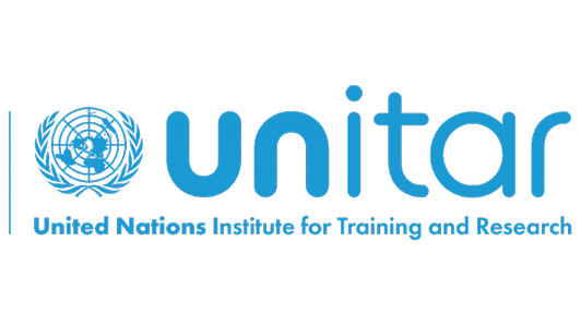 Logo of UNITAR, the United Nations Institute for Training and Research with the United Nations emblem 