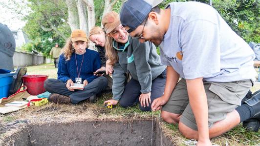 UVic and Tsawout First Nation have combined forces to host the 2023 summer archaeology field school, focusing on the ancient village site of ȾEL¸IȽĆE in Cordova Bay.