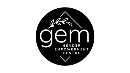 Black and white logo of the Gender Empowerment Centre.