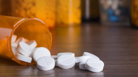 pills in prescription bottle