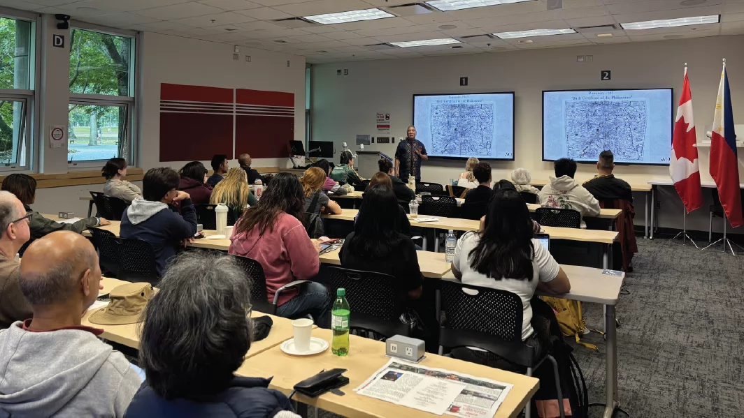 Special lecture on Filipino nation maps by Dr. Ambeth Ocampo from Ateneo de Manila University 