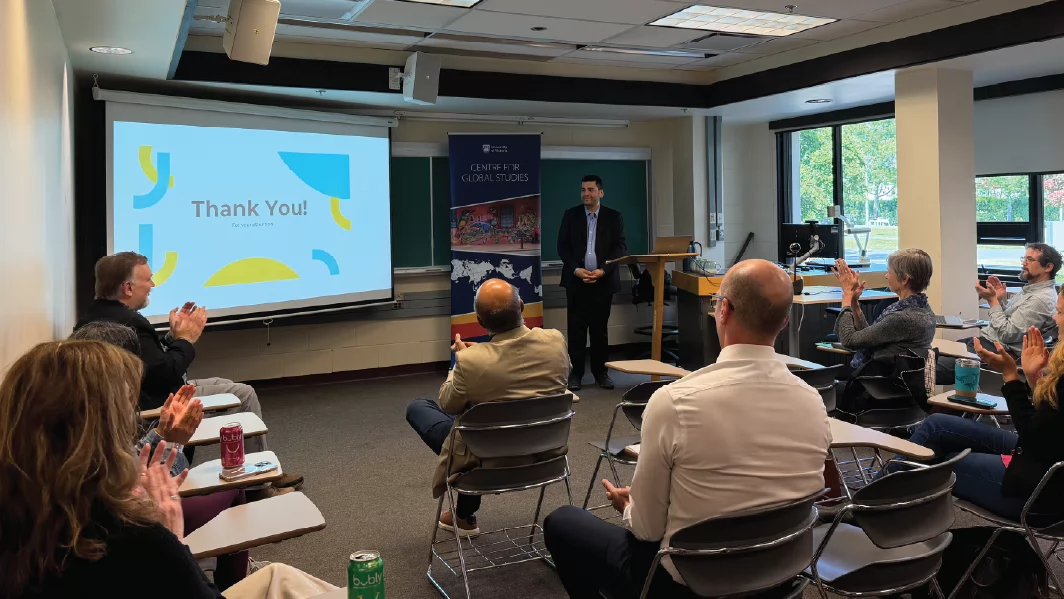 Photo of the session of Scholars at Risk at UVic in June 2026