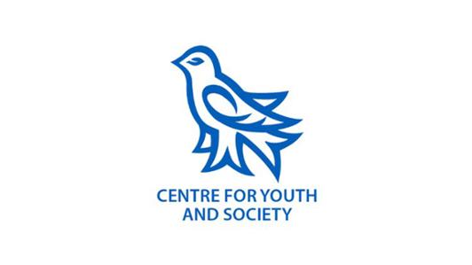 Logo of the Centre for Youth and Society with the UVic Martlet