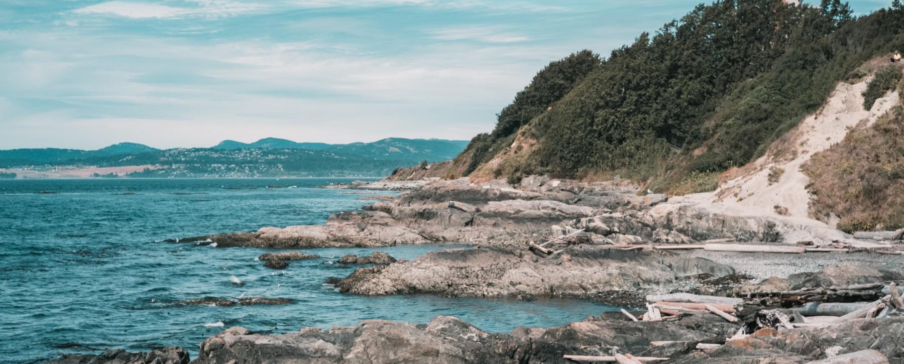 ocean view of vancouver island
