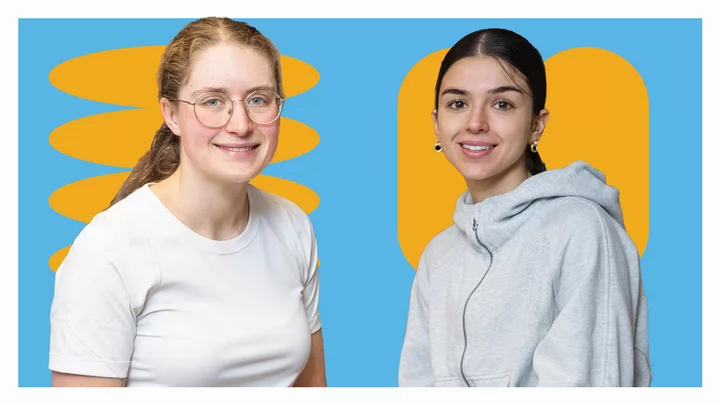 Emma Skaug and Ella Lane.