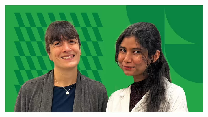 Nicole Templeman and Faria Athar.
