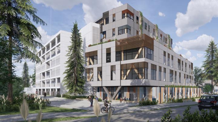 engineering building render