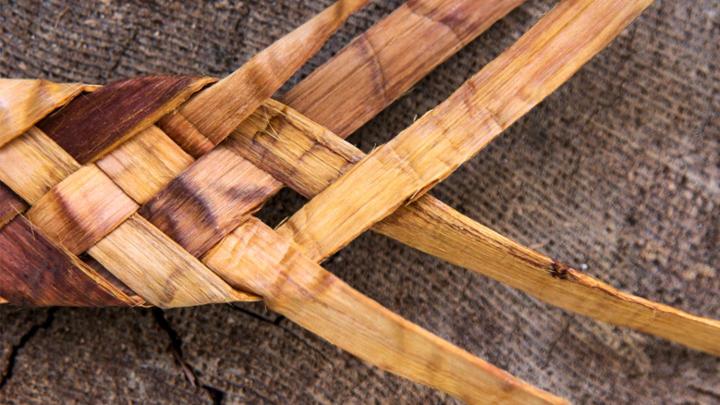 cedar weaving