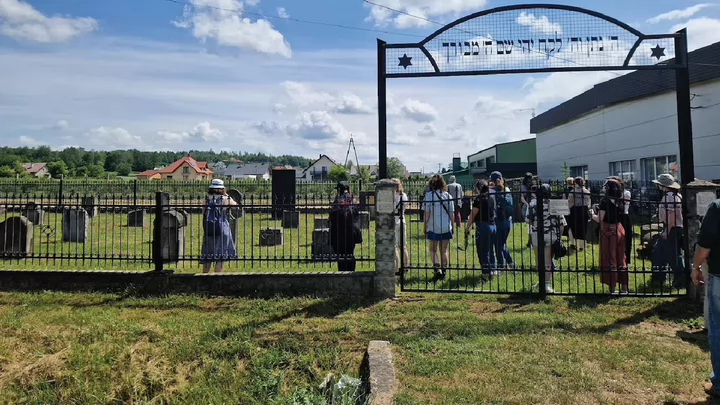 Image of a visit to a Holocaust Memorial in Europe as part of the MA in Germanic Studies - Holocaust Stream