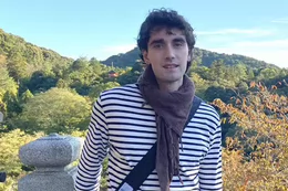Tai Kilpatrick in the mountains of Japan.