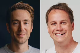 Portrait photos of Andrew Wilkinson and Chris Sparling.