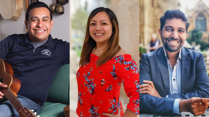New postdoctoral fellows Hector, Crystal and Truzaar