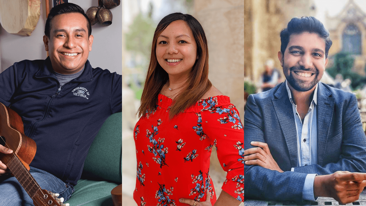 New postdoctoral fellows Hector, Crystal and Truzaar