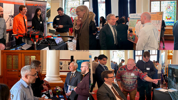 UVic researchers interact with Ministers at BC Leg