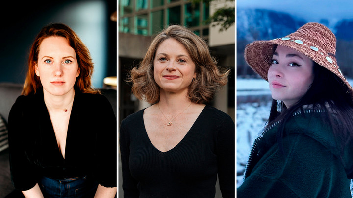 amara Krawchenko, Madeleine McPherson and Janna Wale