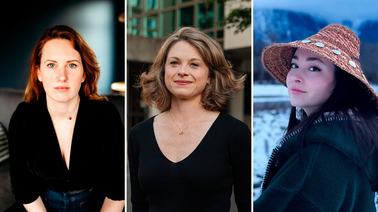 amara Krawchenko, Madeleine McPherson and Janna Wale