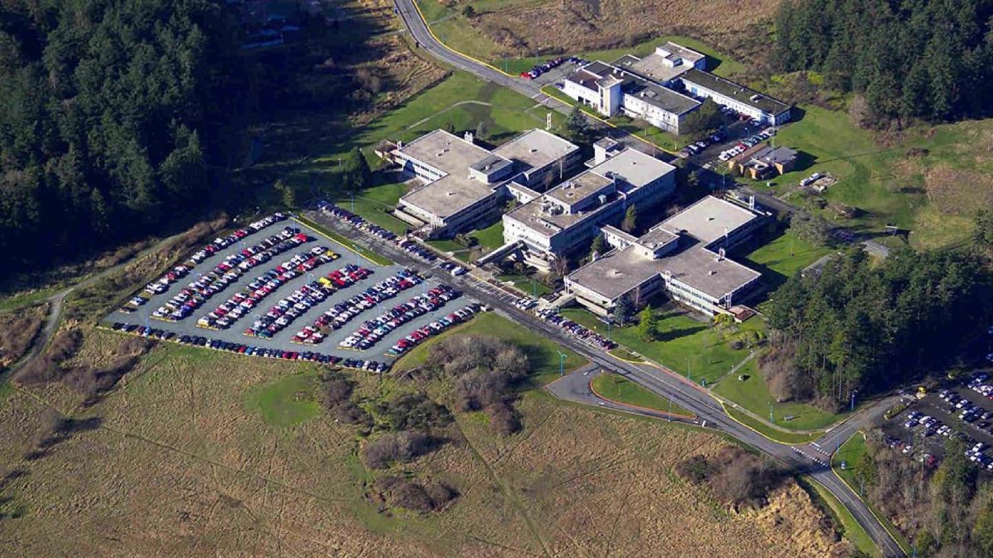 arial view of vancouver island technology park