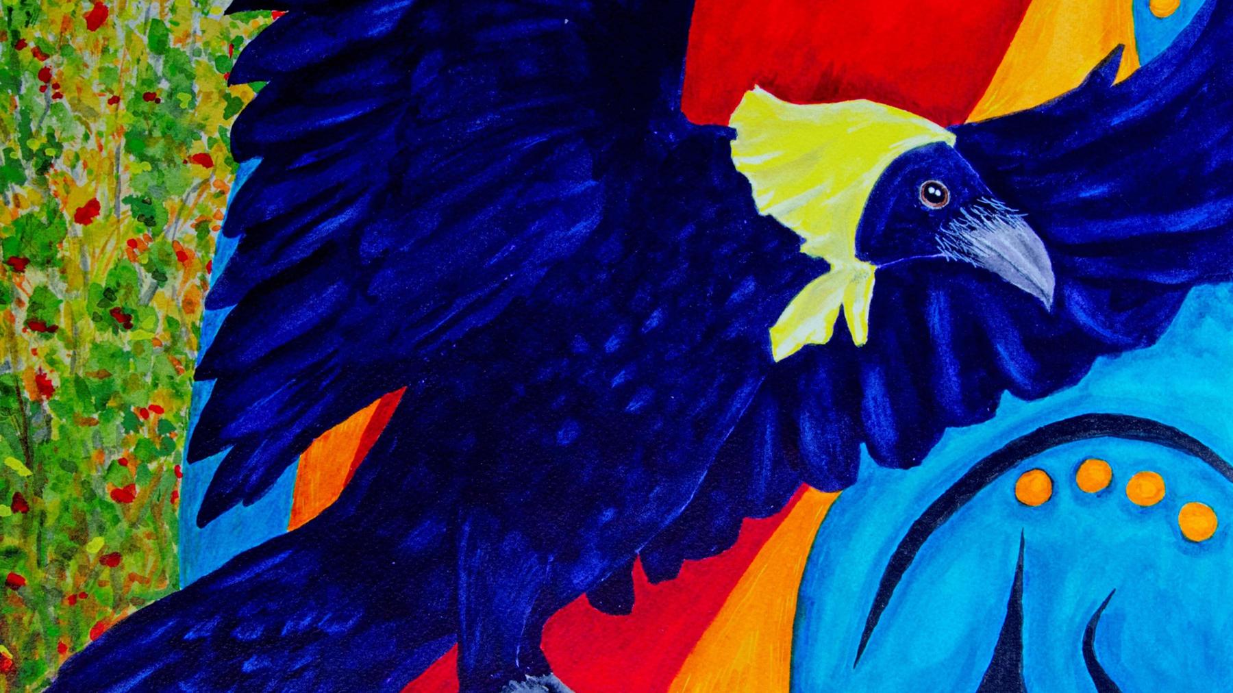 Painting by Dr. Val Napoleon