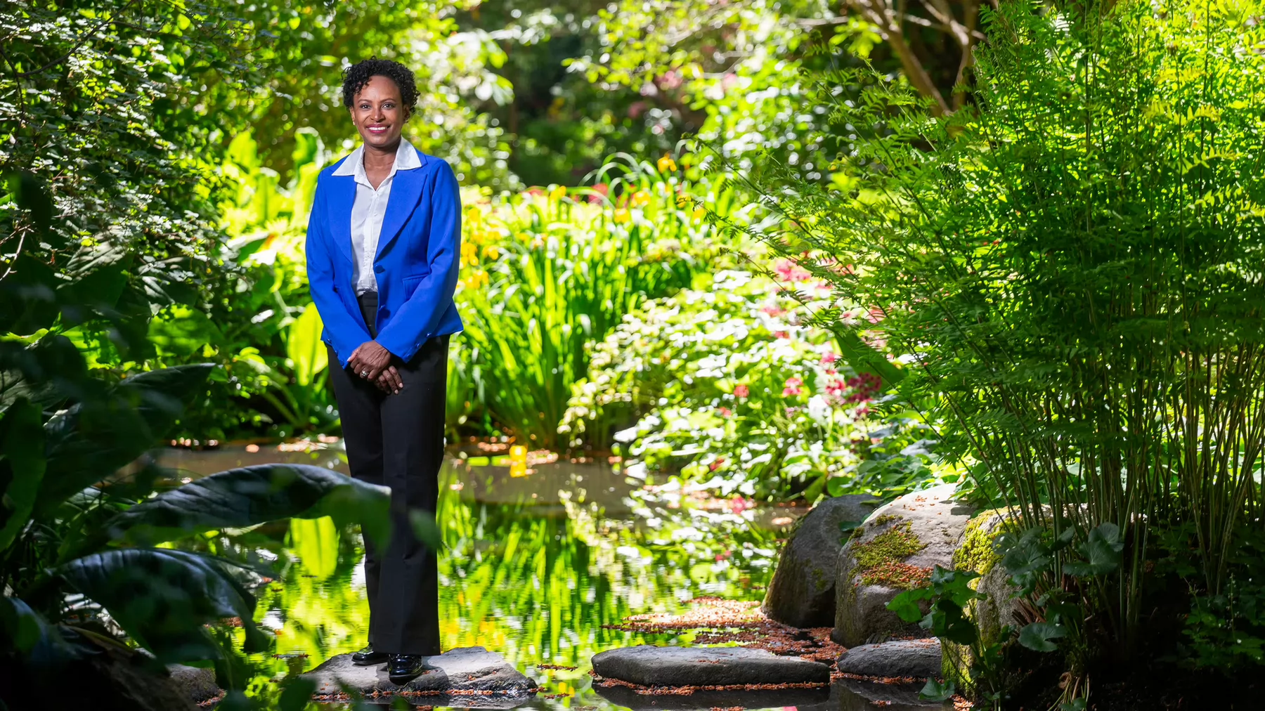 Dr. Rhonda McEwen, president and vice-chancellor of UVic.