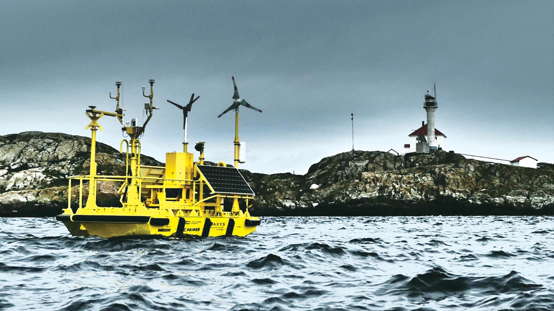 Trial Island Wind Buoy Project