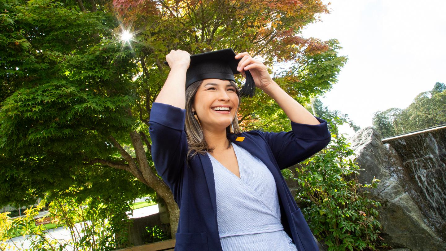 BA graduate Sage Lacerte