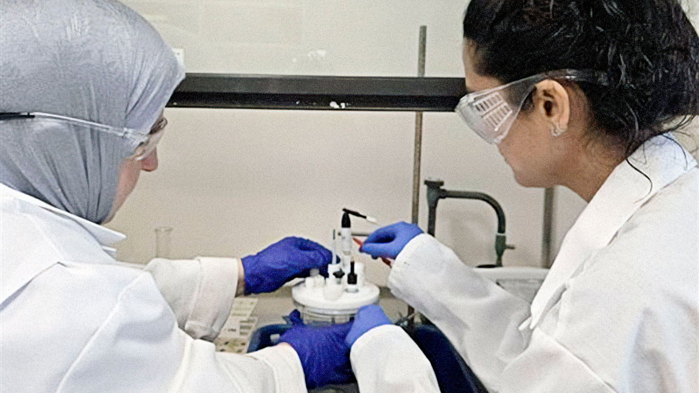 Hydrogen research project visual