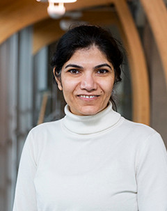 A portrait of Parmila Devi