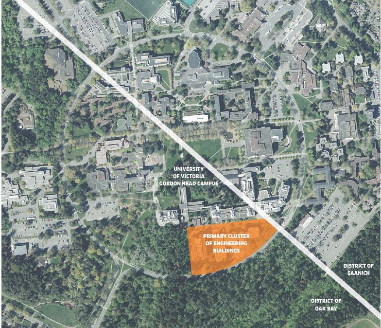 Engineering Precinct Expansion site location