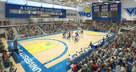 Artistic rendering of the CARSA performance gym.