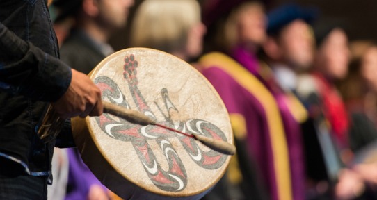 First Nations drumming