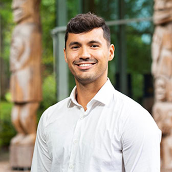 A photo of Indigenous co-op coordinator David Busch.