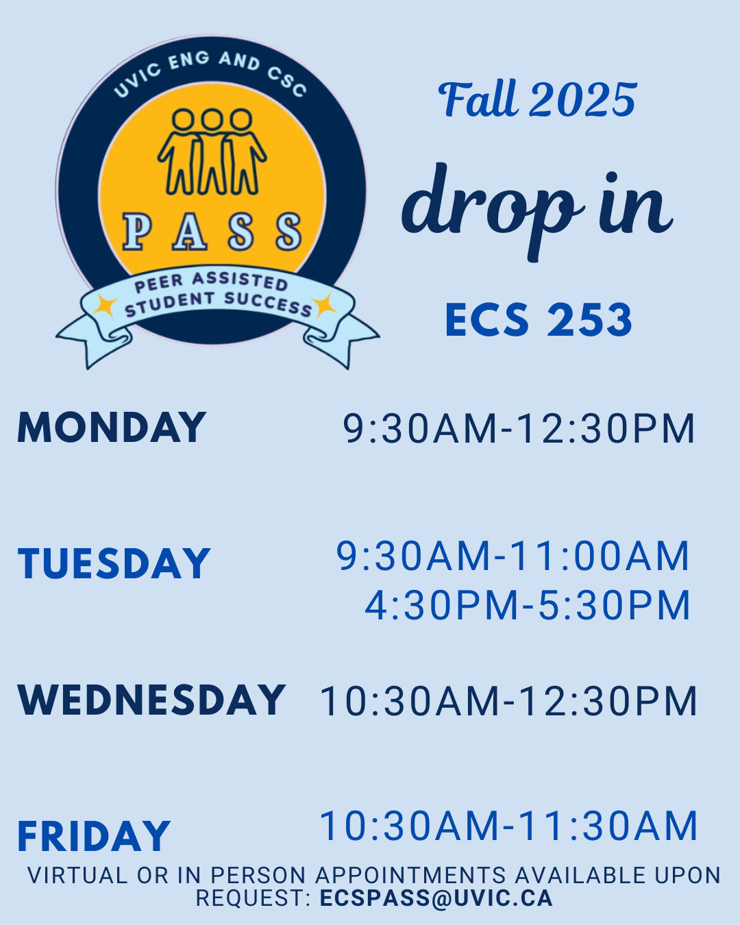 pass hours
