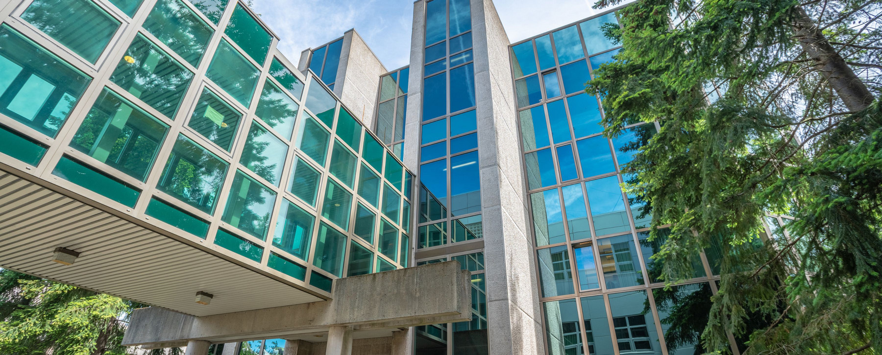 Outside view of ELW building.