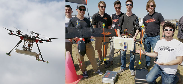 How UVic’s aeronautical engineering team won a nation-wide competition