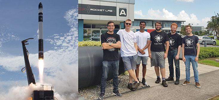 Alumni Successfully Get Electron Rocket to Low Earth Orbit