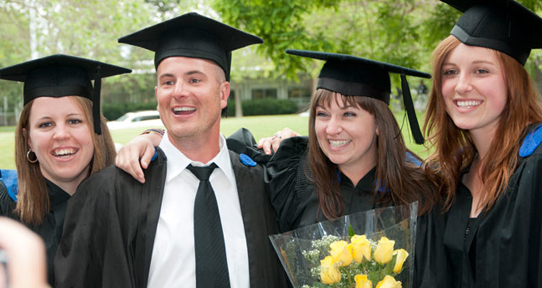 UVic grads at convocation