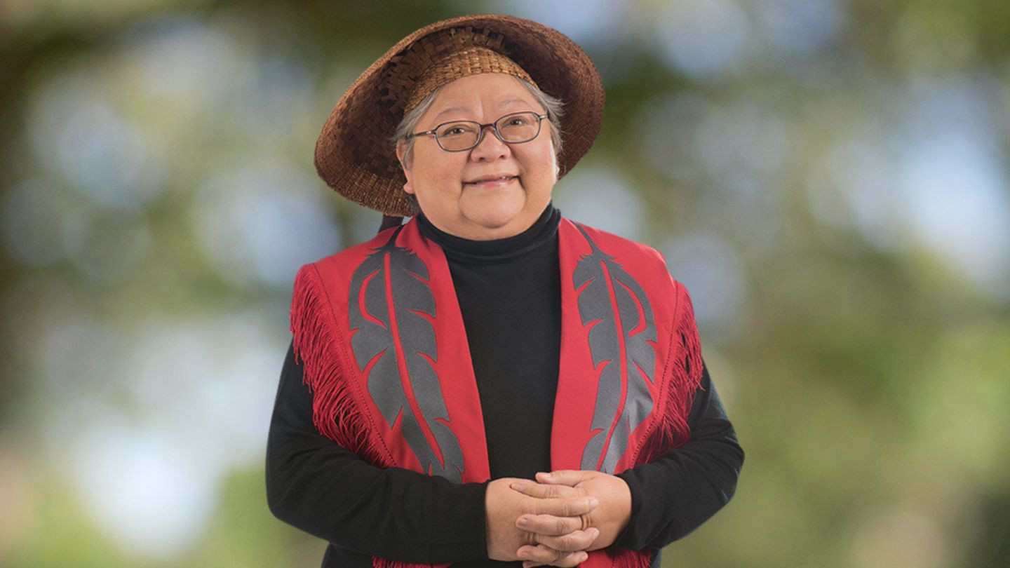 A portrait of Lorna Williams