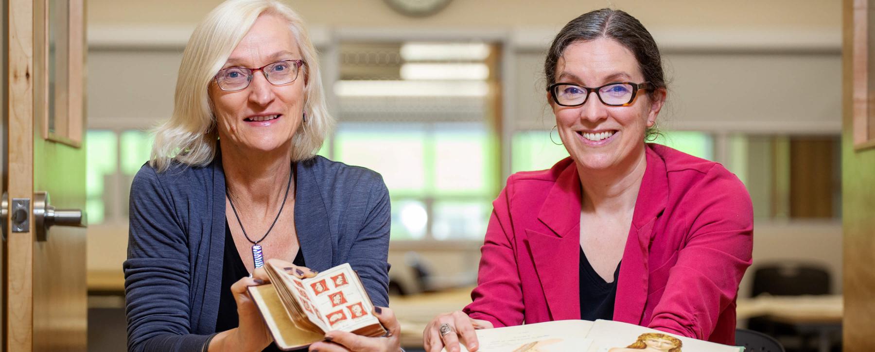 Lisa Surridge and Mary Elizabeth Leighton